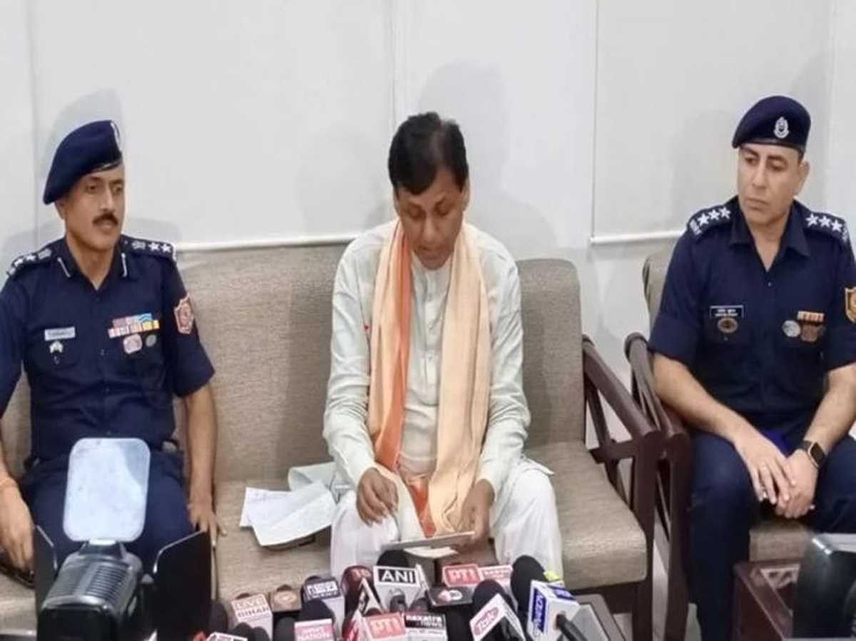 बिहार में बाढ़ से हाल बेहाल, नित्यानंद राय के नेतृत्व में बैठक, बनाया एक्शन प्लान